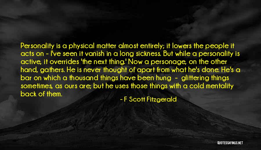 Inspirational Sickness Quotes By F Scott Fitzgerald Inspirational Sickness Quotes By F Scott Fitzgerald