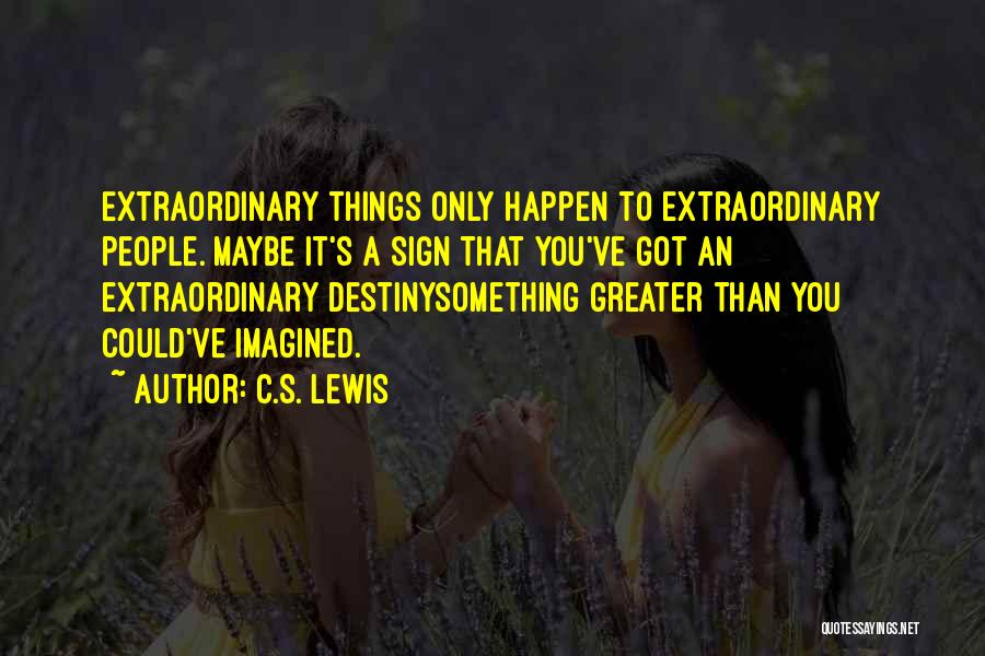 Inspirational Sign-off Quotes By C.S. Lewis