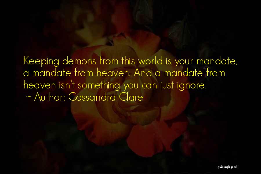 Inspirational Speech Quotes By Cassandra Clare