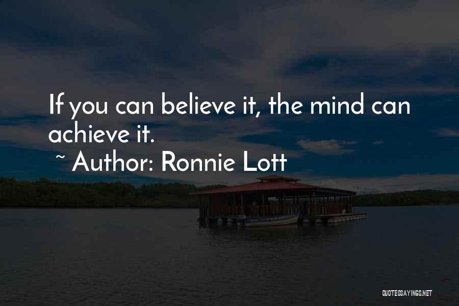 Inspirational Sport Quotes By Ronnie Lott