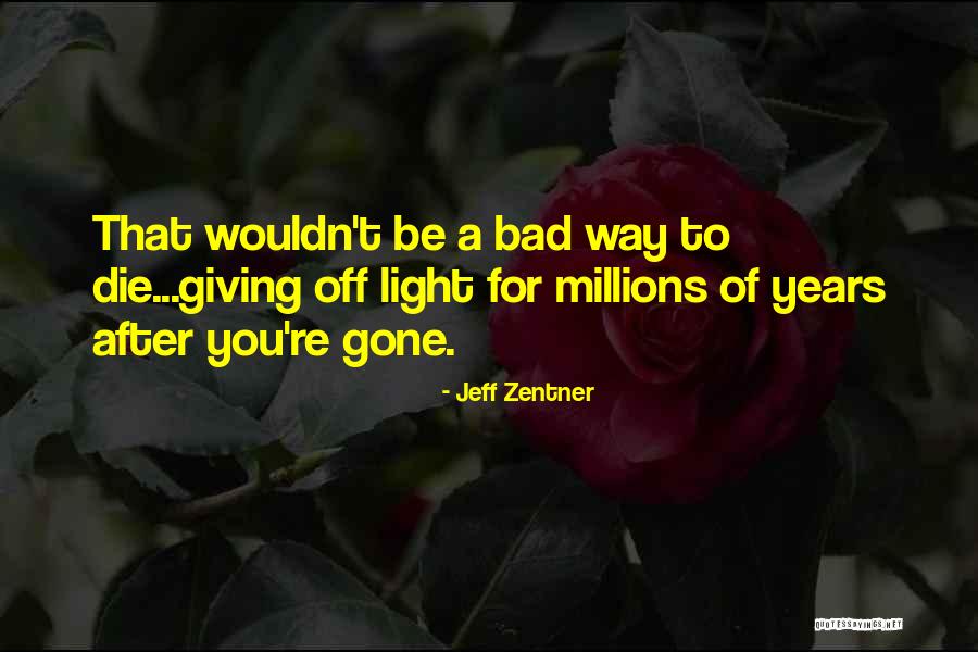 Inspirational Star Quotes By Jeff Zentner