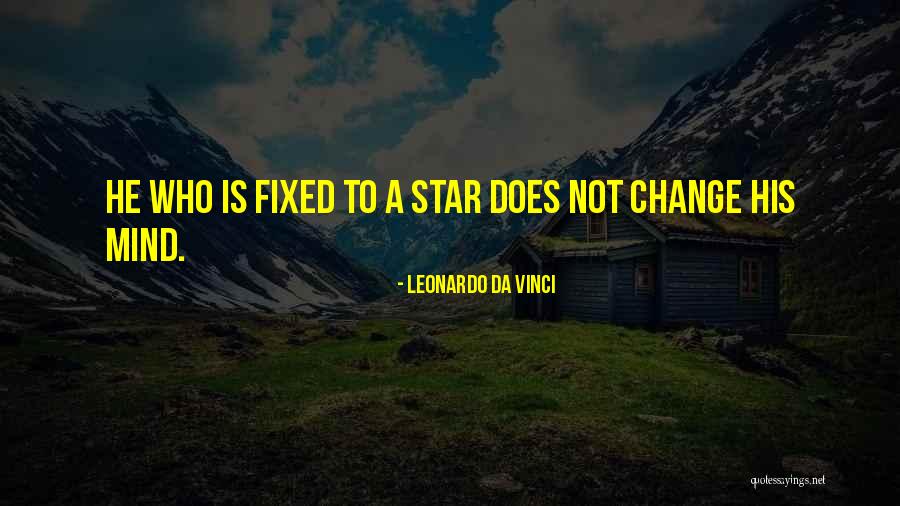 Inspirational Star Quotes By Leonardo Da Vinci