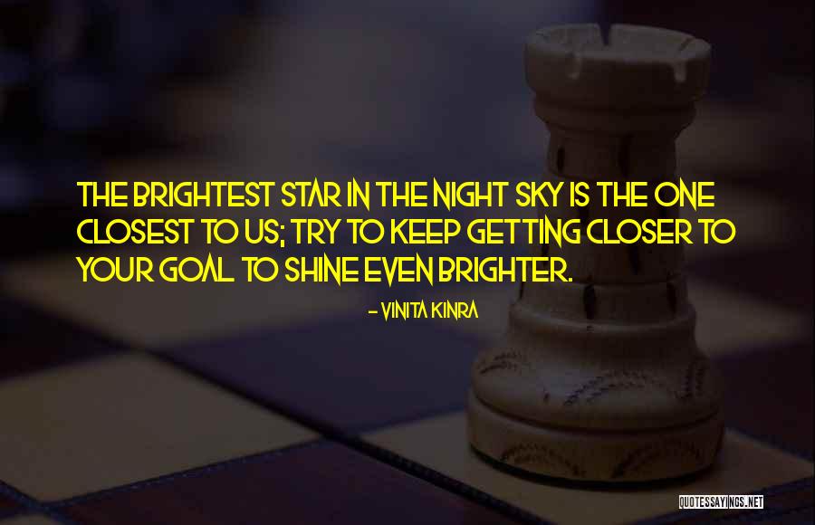 Inspirational Star Quotes By Vinita Kinra