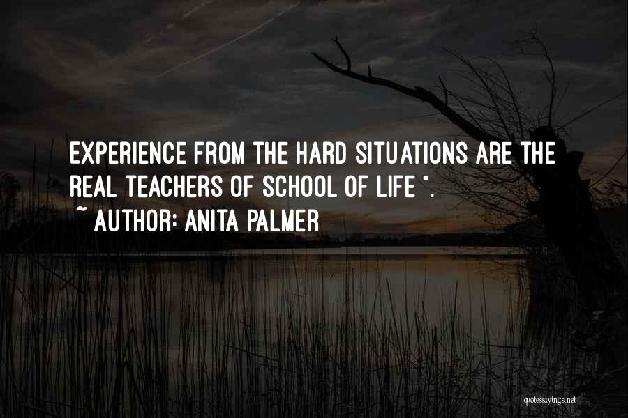Inspirational Teachers Quotes By Anita Palmer