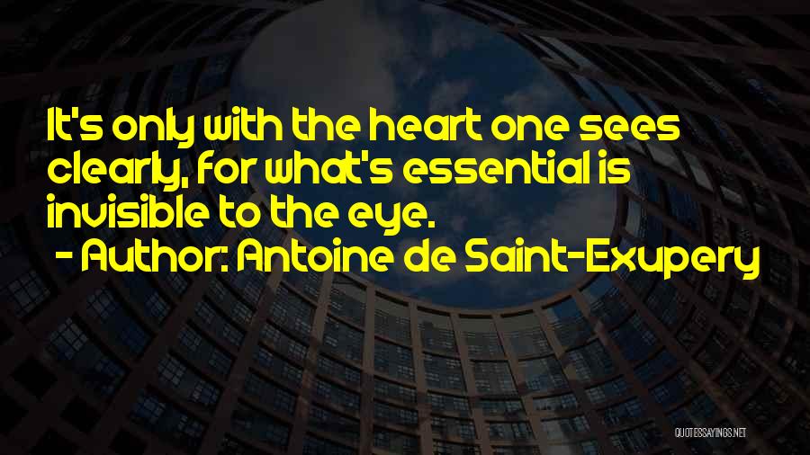 Inspirational Thought Provoking Quotes By Antoine De Saint-Exupery