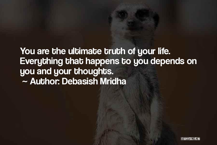 Inspirational Thoughts Quotes By Debasish Mridha