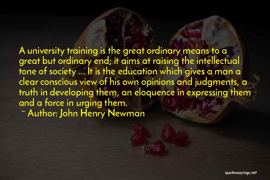 Inspirational Training Quotes By John Henry Newman