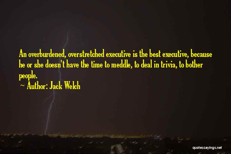 Inspirational Trivia Quotes By Jack Welch