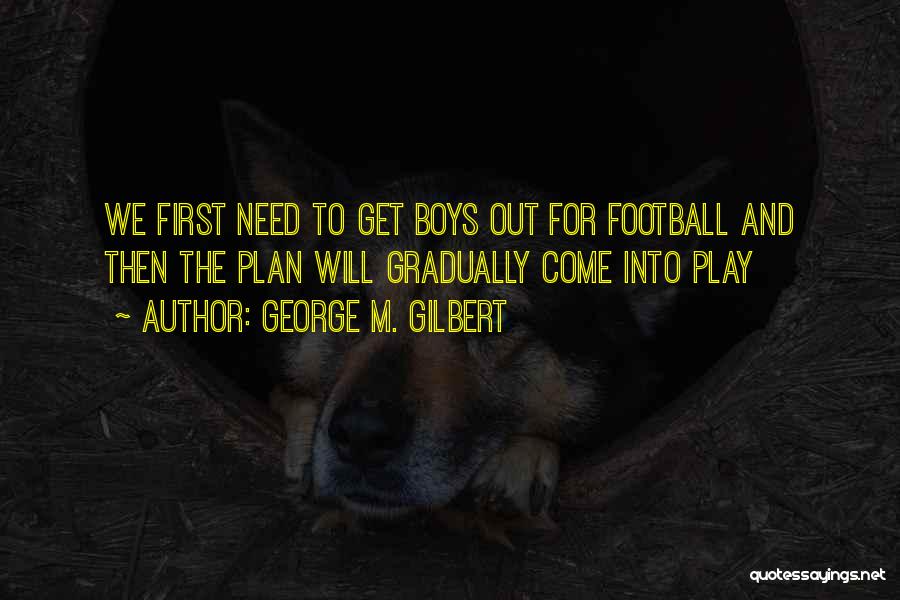 Inspirational Winning Football Quotes By George M. Gilbert