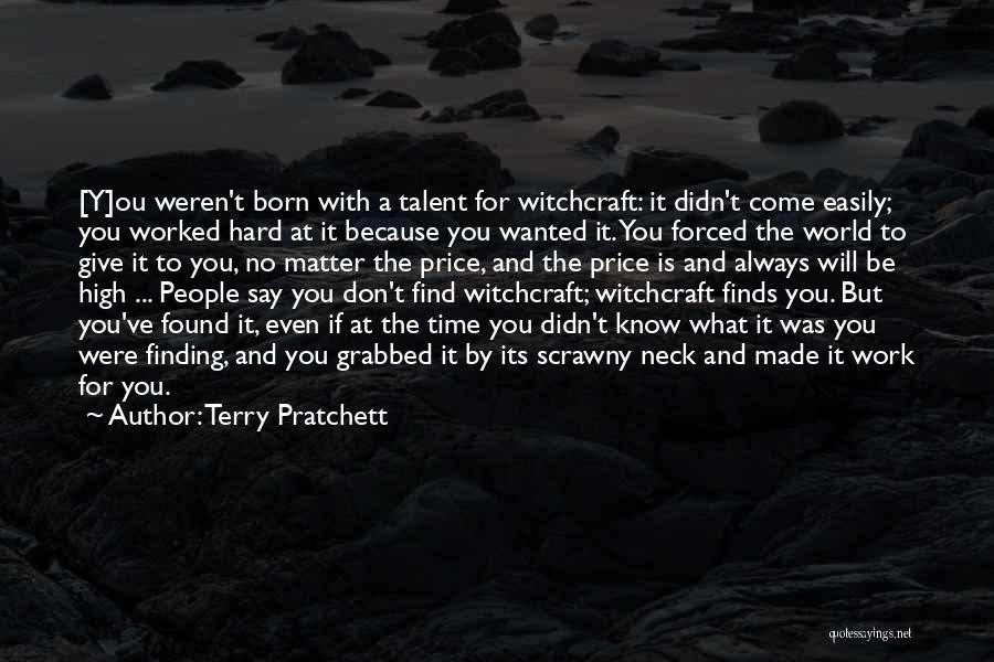 Inspirational Witchcraft Quotes By Terry Pratchett