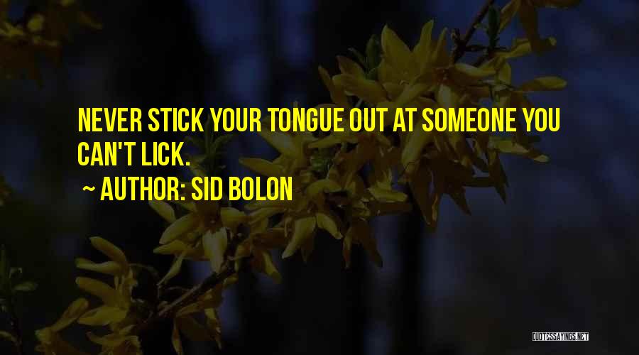 Inspirational Witty Quotes By Sid Bolon