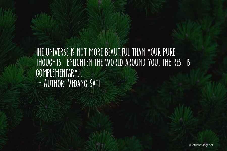 Inspirational You're Beautiful Quotes By Vedang Sati