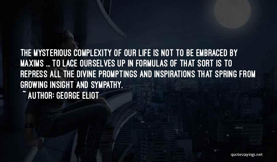 Inspirations In Life Quotes By George Eliot
