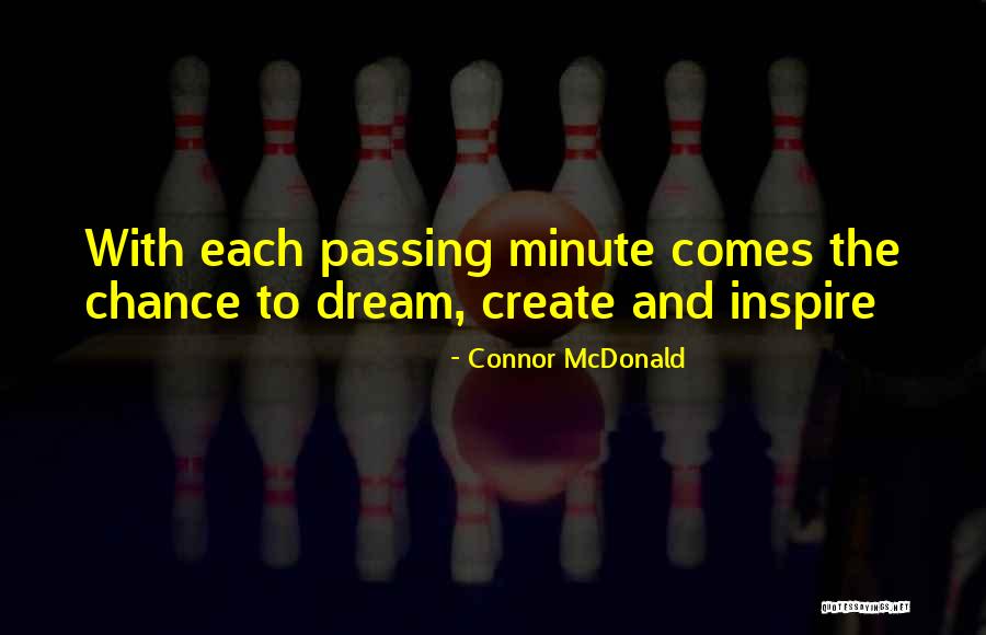 Inspire To Create Quotes By Connor McDonald