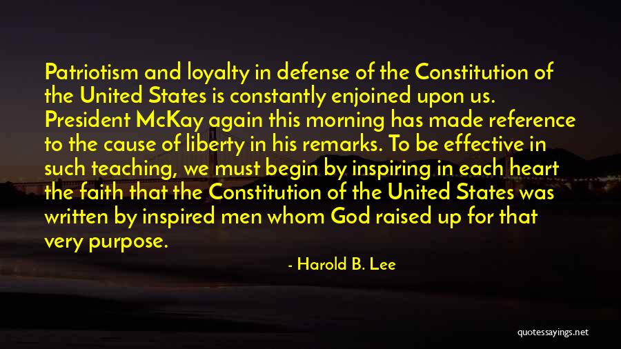 Inspired By God Quotes By Harold B. Lee Inspired By God Quotes By Harold B. Lee