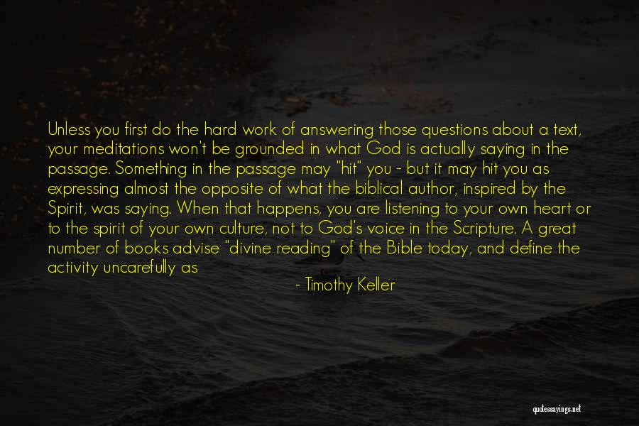 Inspired By God Quotes By Timothy Keller Inspired By God Quotes By Timothy Keller