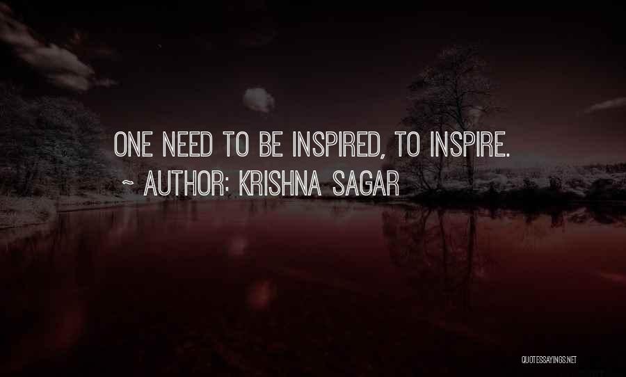 Inspired Leadership Quotes By Krishna Sagar