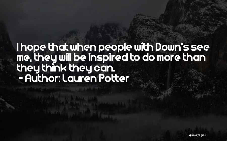 Inspired Quotes By Lauren Potter