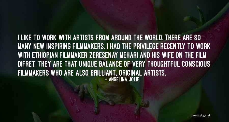 Inspiring Artist Quotes By Angelina Jolie Inspiring Artist Quotes By Angelina Jolie