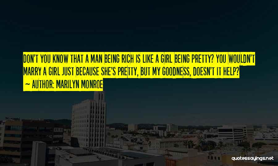 Inspiring Man Quotes By Marilyn Monroe