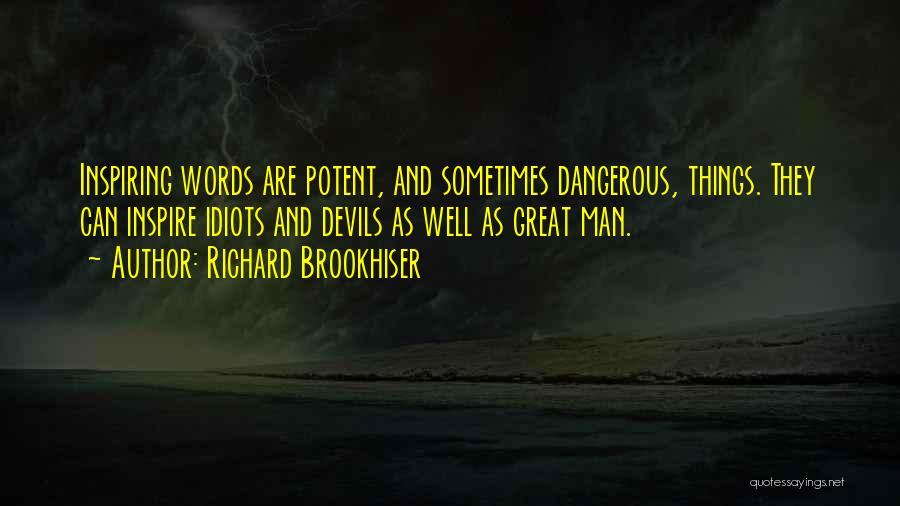 Inspiring Man Quotes By Richard Brookhiser