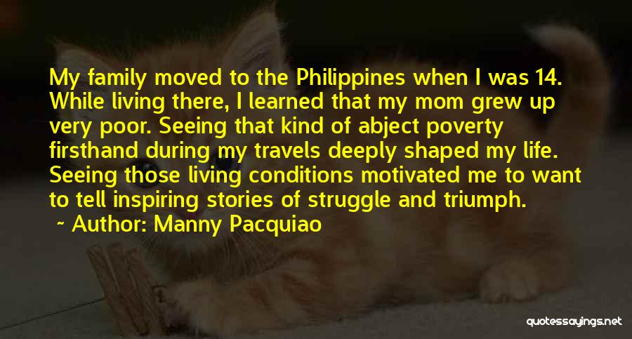 Inspiring Mom Quotes By Manny Pacquiao