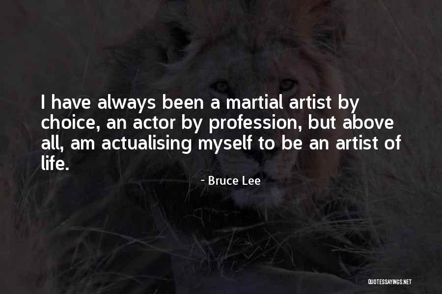 Inspiring Myself Quotes By Bruce Lee