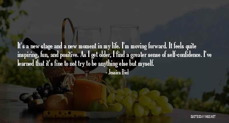 Inspiring Myself Quotes By Jessica Biel