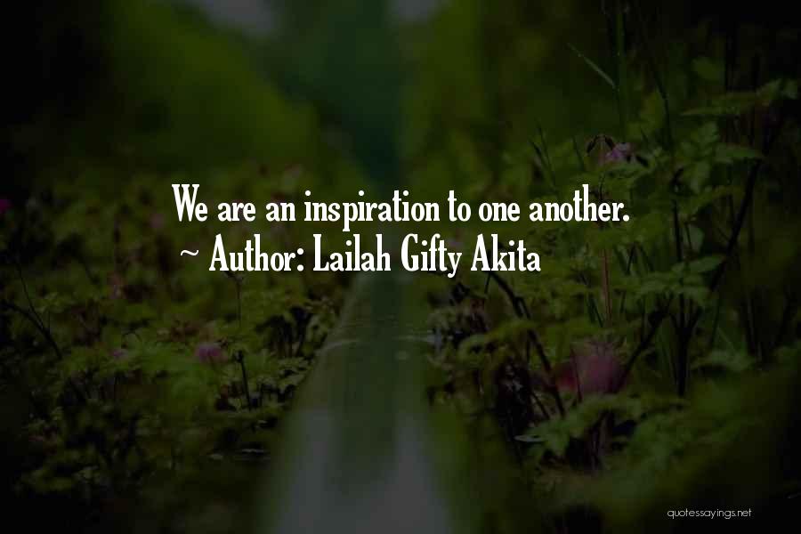 Inspiring Others Quotes By Lailah Gifty Akita