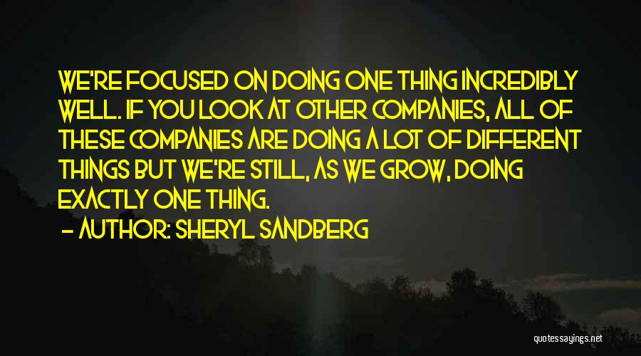 Inspiring Others To Grow Quotes By Sheryl Sandberg