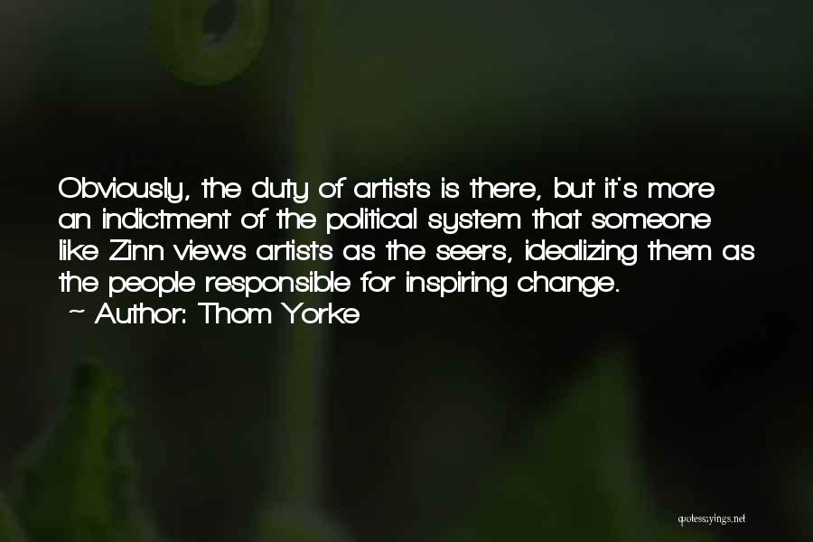 Inspiring Someone Quotes By Thom Yorke