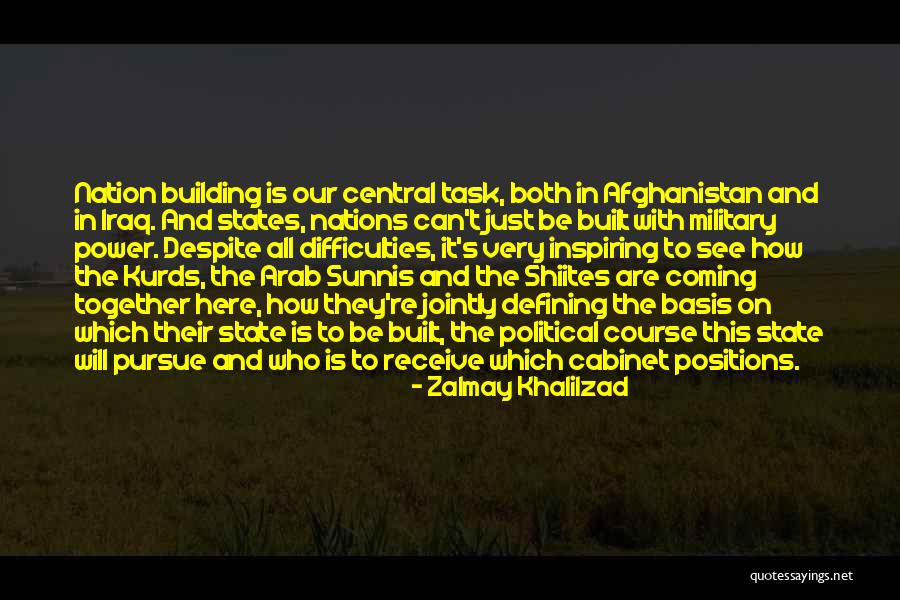 Inspiring Us Military Quotes By Zalmay Khalilzad Inspiring Us Military Quotes By Zalmay Khalilzad