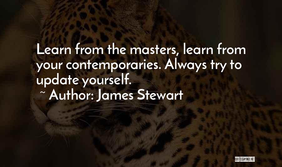 Inspiring Yourself Quotes By James Stewart