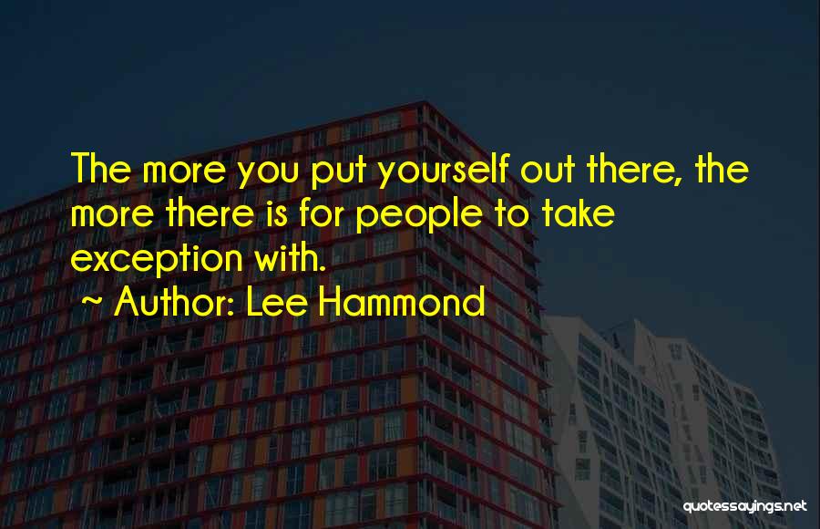 Inspiring Yourself Quotes By Lee Hammond