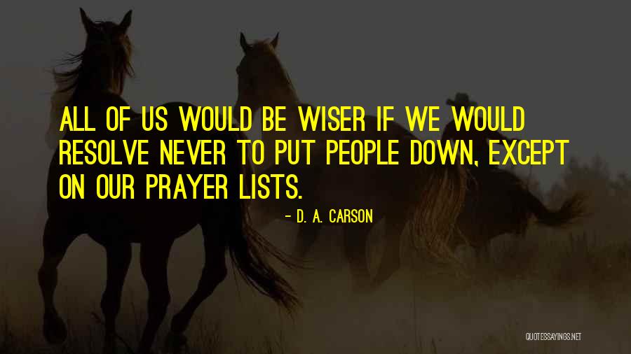Instabile Sez Quotes By D. A. Carson Instabile Sez Quotes By D. A. Carson