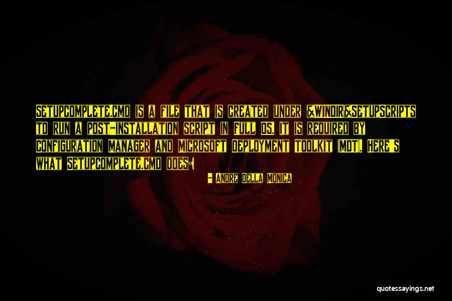 Installation Quotes By Andre Della Monica Installation Quotes By Andre Della Monica