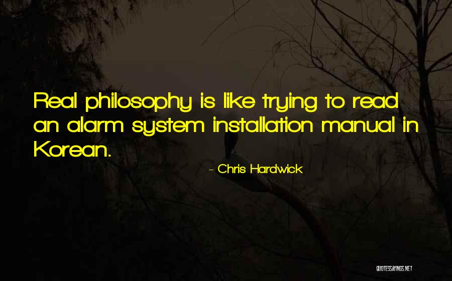 Installation Quotes By Chris Hardwick Installation Quotes By Chris Hardwick