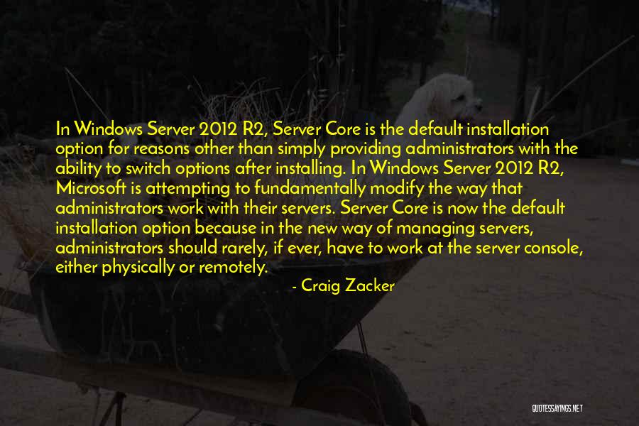 Installation Quotes By Craig Zacker Installation Quotes By Craig Zacker