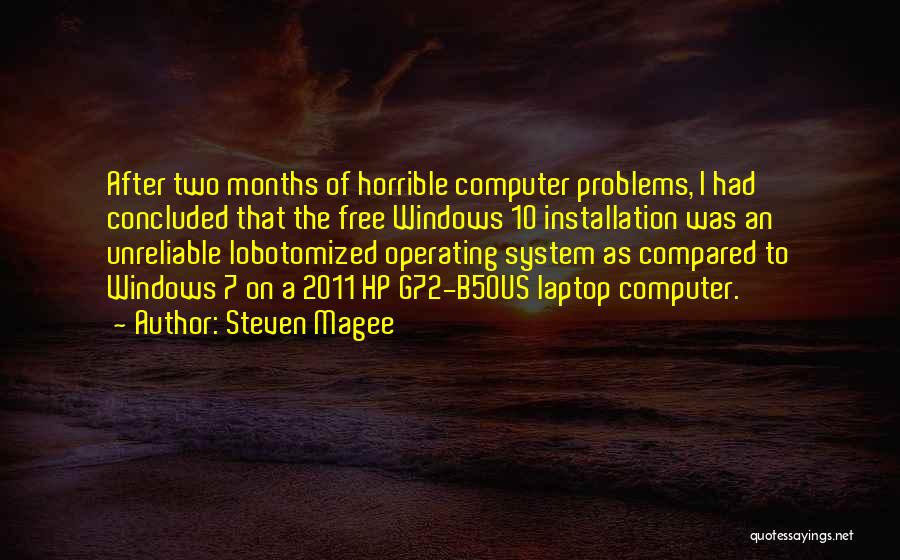 Installation Quotes By Steven Magee