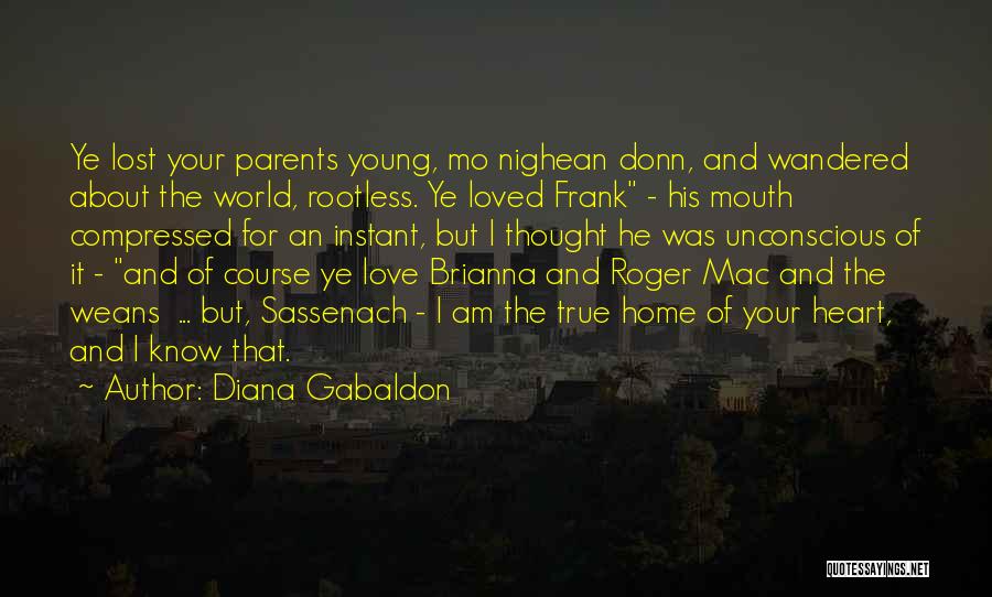 Instant Love Quotes By Diana Gabaldon