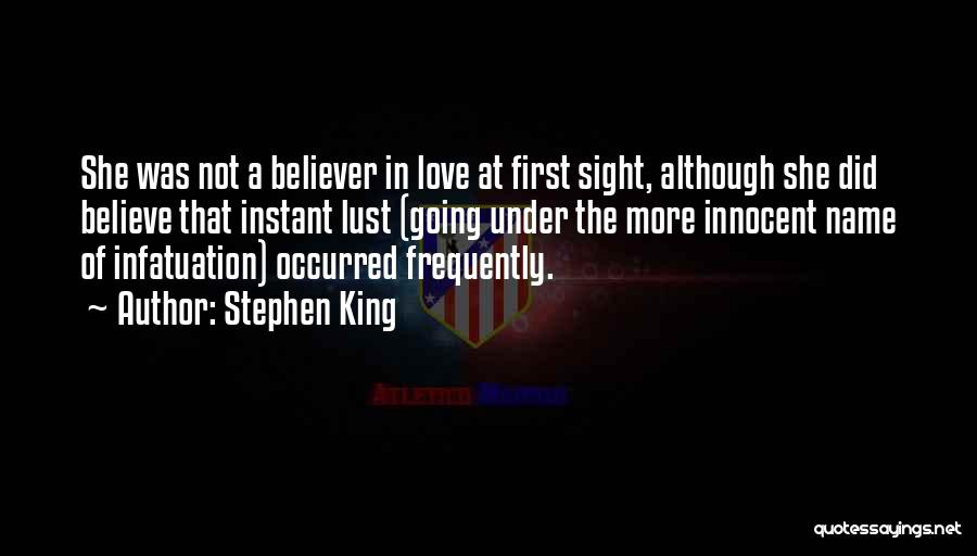 Instant Love Quotes By Stephen King