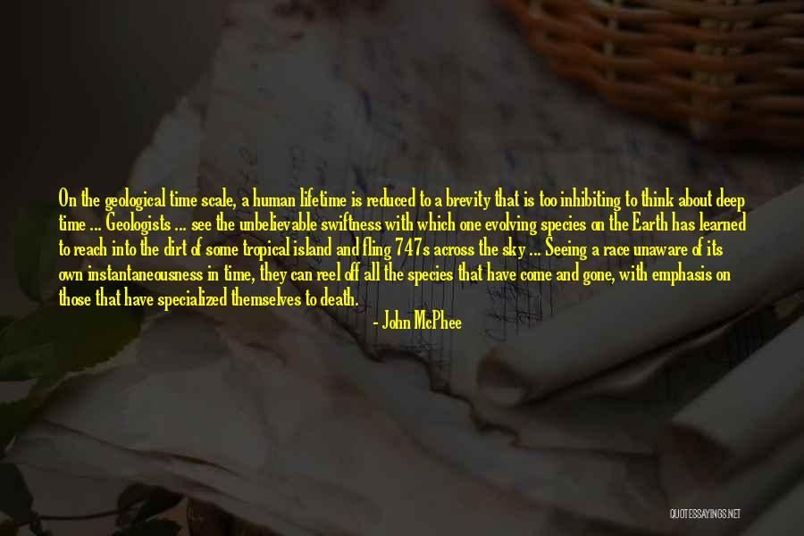 Instantaneousness Quotes By John McPhee Instantaneousness Quotes By John McPhee