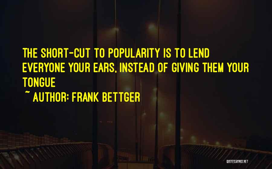 Instead Of Cutting Quotes By Frank Bettger