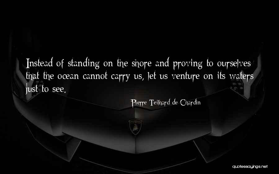 Instead Of Proving Quotes By Pierre Teilhard De Chardin Instead Of Proving Quotes By Pierre Teilhard De Chardin