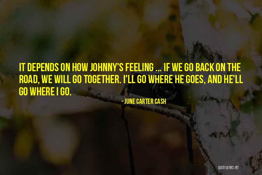 Instigated Thoroughbred Quotes By June Carter Cash Instigated Thoroughbred Quotes By June Carter Cash