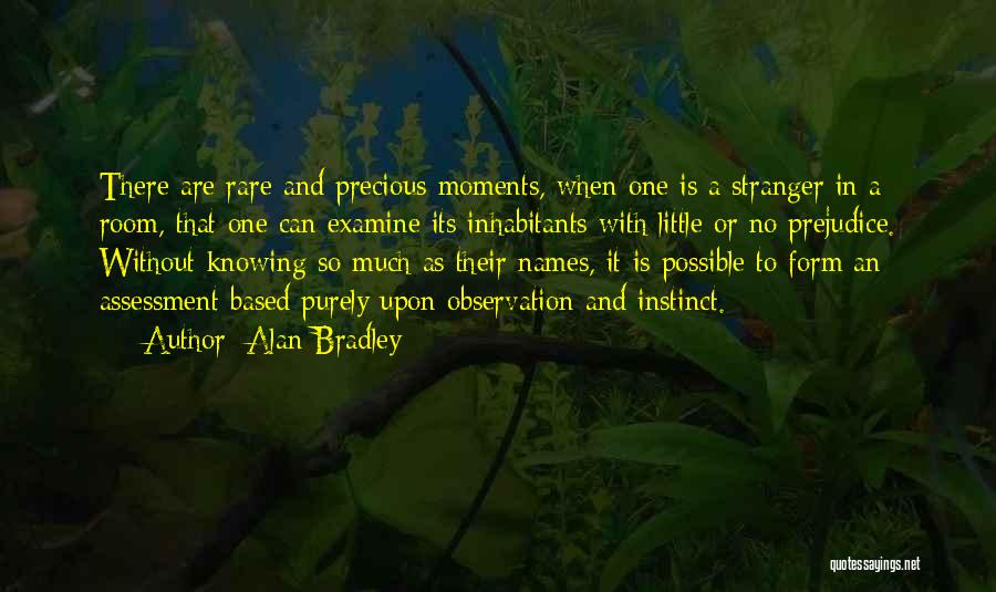 Instinct Quotes By Alan Bradley