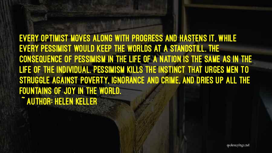 Instinct Quotes By Helen Keller