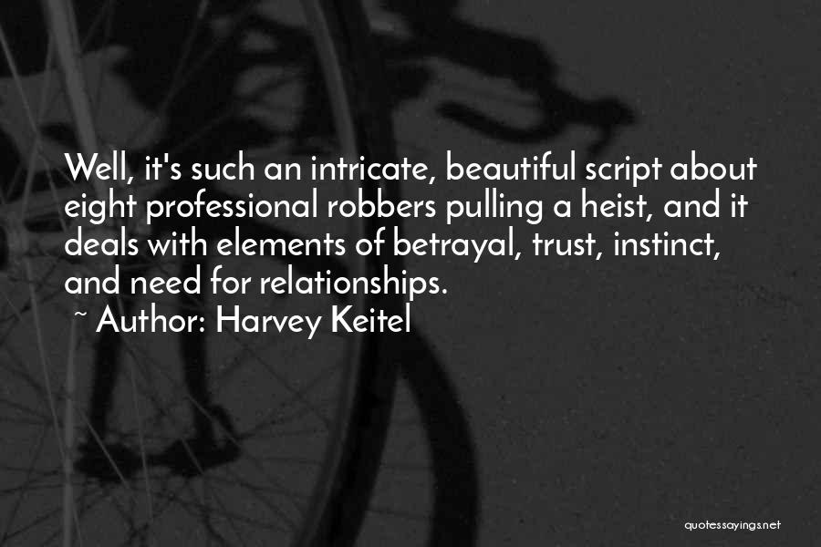 Instinct Trust Quotes By Harvey Keitel