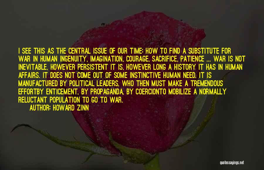 Instinctive Quotes By Howard Zinn