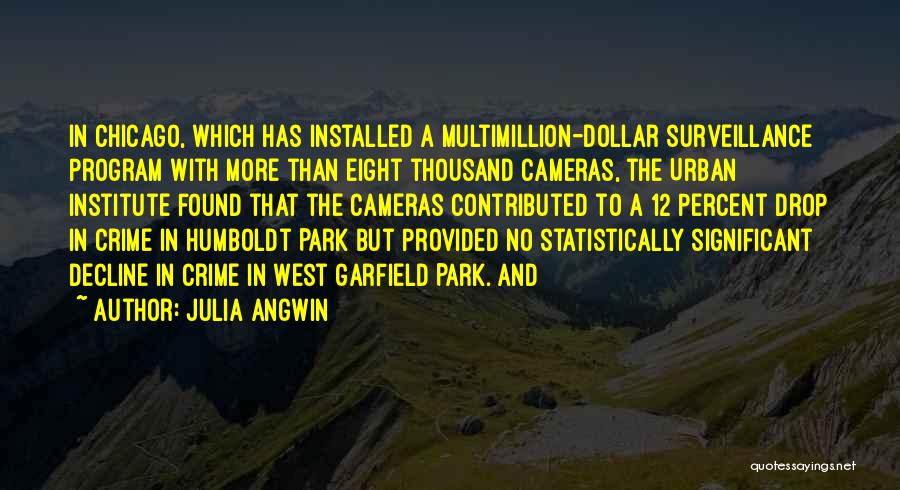 Institute Quotes By Julia Angwin